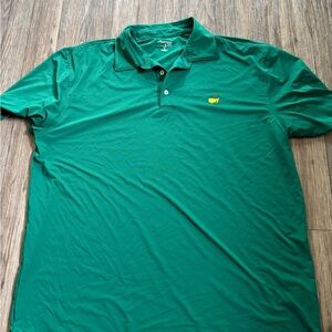 Masters Tech Green Performance Polo Shirt